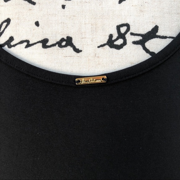 Sam Edelman Black Classic Boatneck Bodysuit Size M - Picture 6 of 9